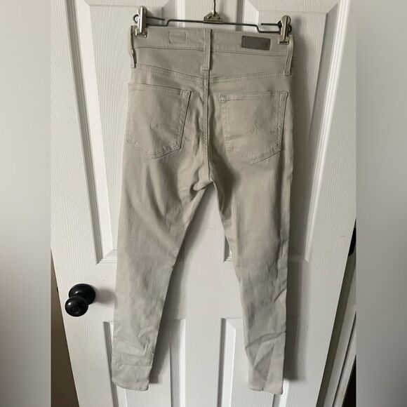 AG - The Farrah Skinny Ankle Adriano Goldschmied Women’s Gray Jeans Size 24R - Picture 4 of 6